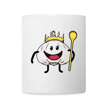 Roi ail cuisine cuisine sain délicieux - Mug blanc - blanc - Devant