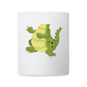 Costume de reptile de reptile lézard - Mug blanc - blanc - Devant
