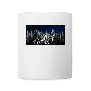 Wilderness Wild Horses Rider Dream Fantasy Stallion - Mug - white - Front