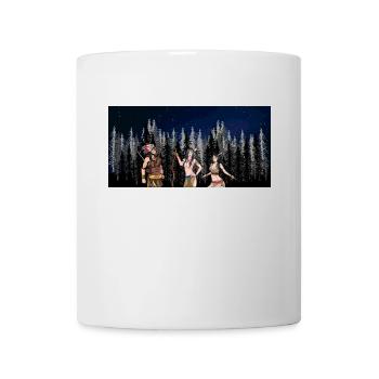 Wilderness Shaman Warrior Amérindien - Mug blanc - blanc - Devant