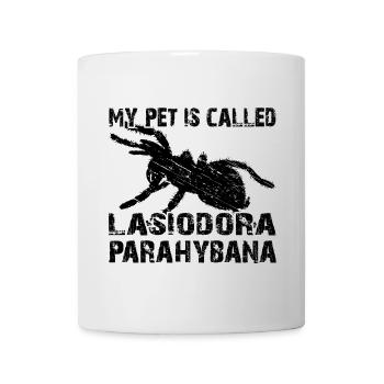 Mon animal s’appelle Lasiodora Parahybana - Mug blanc - blanc - Devant