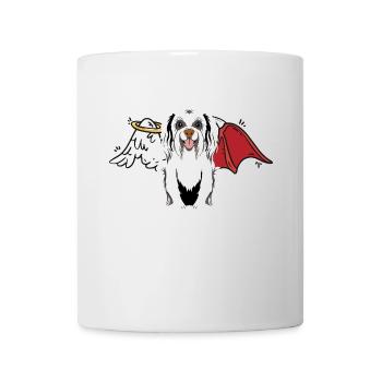 Hells, Dog, Angel, Devil, Dogs, Dog, Heavenly - Mug - white - Front