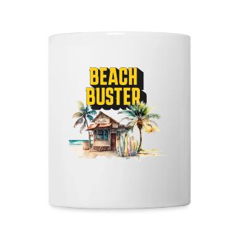 Beach Buster - Tasse - Weiß - Vorne