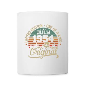 Juli 1954 Geburtstagsgeschenk 1954 Juli - Tasse - Weiß - Vorne