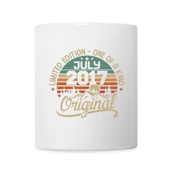 Cadeau Juillet 2017 Cadeau Anniversaire 2017 Juli - Tasse - Weiß - Vorne
