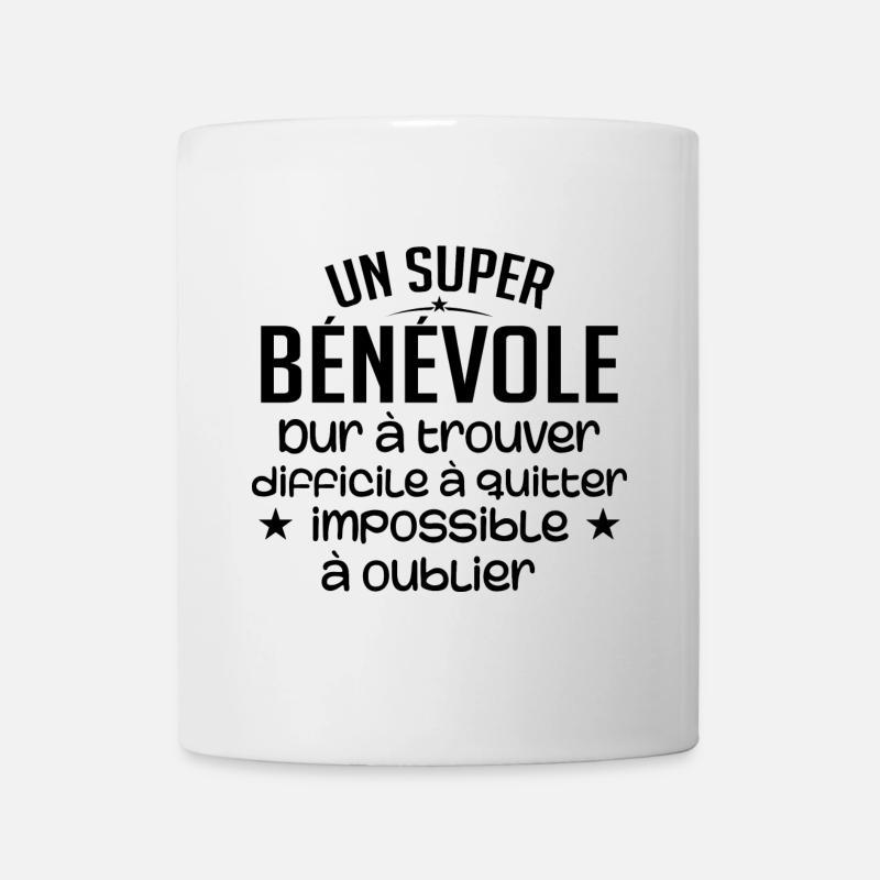 Un Super Bénévole - Mug blanc - blanc