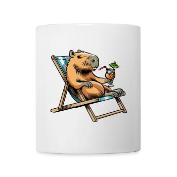 Don't worry be Cappy - Capybara - Holiday - Mug - white - Front