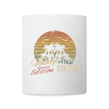 Vintage 1979 Anniversaire Cadeau 1979 Rétro 1979 - Mug blanc - blanc - Devant