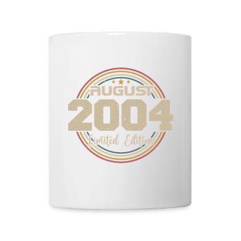 Vintage Born August 2004 Birthday Gift 2004 - Mug - white - Front
