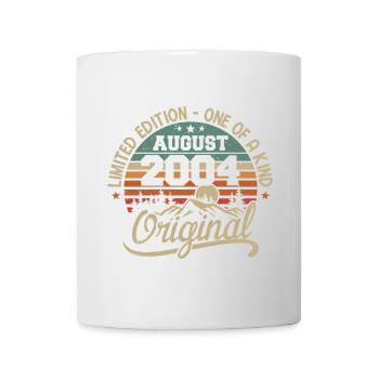 August 2004 Birthday Gift - Born in August 2004 - Mug - white - Front