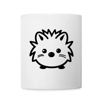 Igel - Tasse - Weiß - Vorne