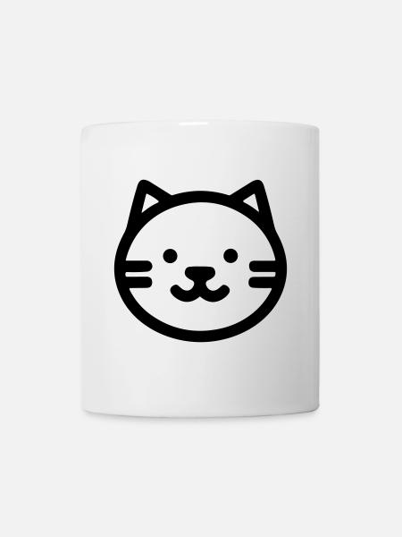 Katze - Tasse - Weiß
