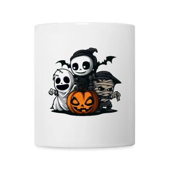 Fête d’Halloween Trick Or Treat - Mug blanc - blanc - Devant