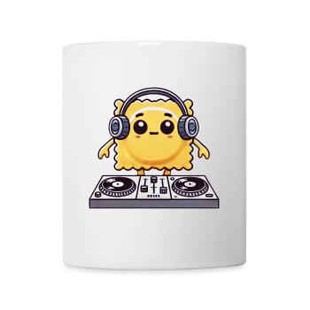 Raviolis DJ Techno Musique Raver Disco Musicien Danse - Mug blanc - blanc - Devant