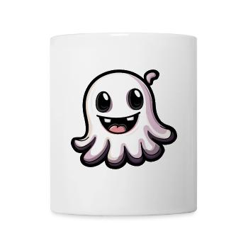Ghost Halloween Cute Comic - Mug - white - Front