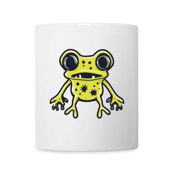 Frog Halloween Comic Funny - Mug - white - Front