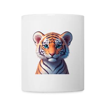 Bengal tiger baby - Mug - white - Front