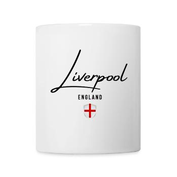 J’adore Liverpool, Liverpool Angleterre - Mug blanc - blanc - Devant