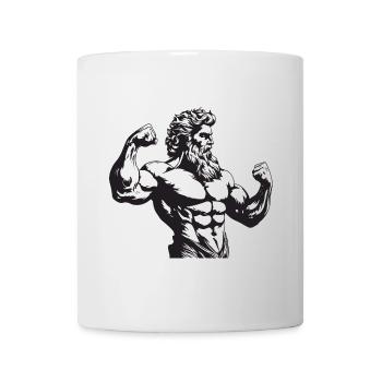 Bodybuilder Muscles Workout Gym - Mug - white - Front