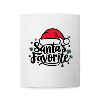 Santa's Favorite Santa Hat - Mug - white - Front
