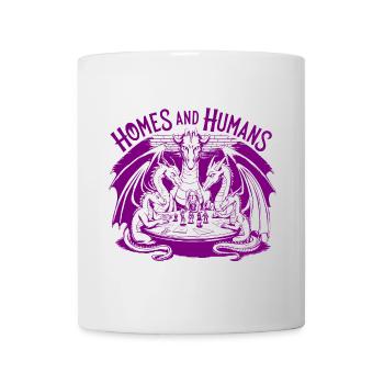 HOMES AND HUMANS - Mug - white - Front