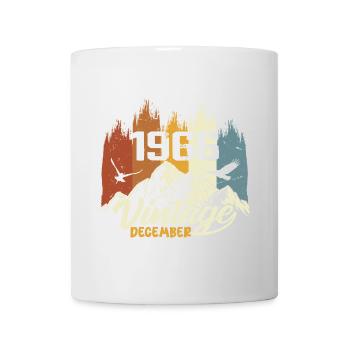 Cadeau d’anniversaire né en décembre 1966 - Mug blanc - blanc - Devant