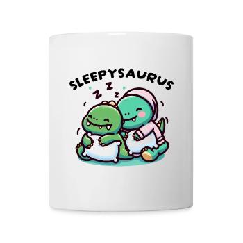 Sleepysaurus Official Sleep Outfit Chemise de nuit - Mug blanc - blanc - Devant