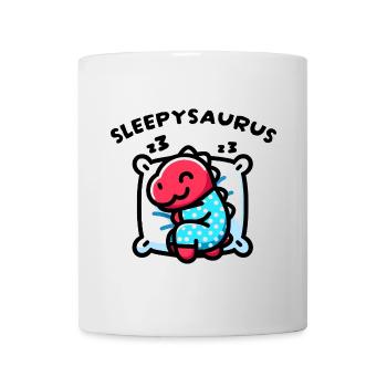Sleepysaurus Official Sleep Outfit Chemise de nuit - Mug blanc - blanc - Devant