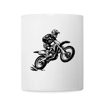 Motocross Bike Sport - Mug - white - Front