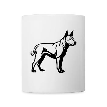 Bull Terrier Dog - Mug - white - Front