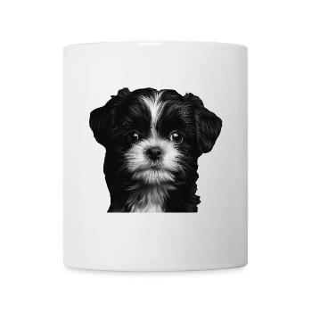 Shih Tzu - Tasse - Weiß - Vorne