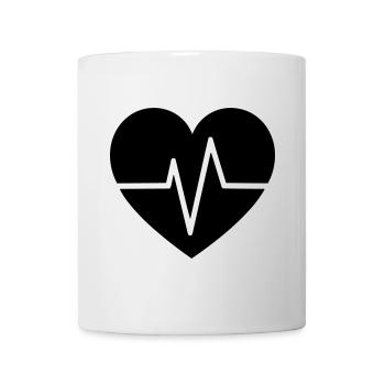 heartbeat - Mug - white - Front
