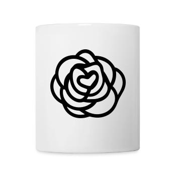 Pink Flower - Mug - white - Front