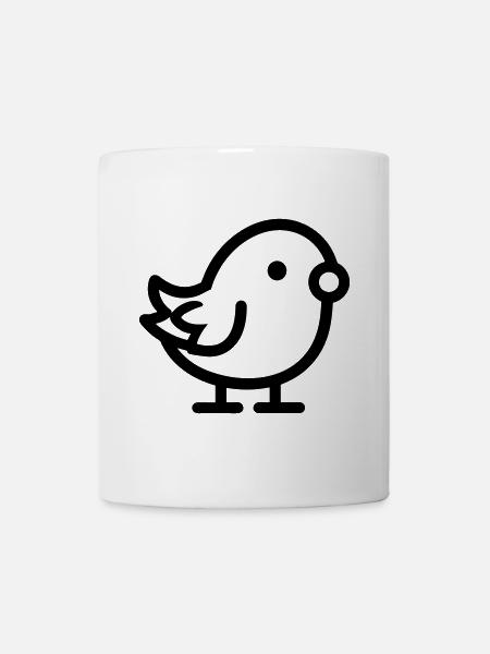 poussin - Mug blanc - blanc