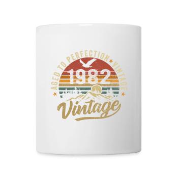 Millésime 1982 Born Legend Cadeau d’anniversaire - Mug blanc - blanc - Devant