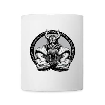 Norse Mythology Viking Warrior Valhalla - Mug - white - Front