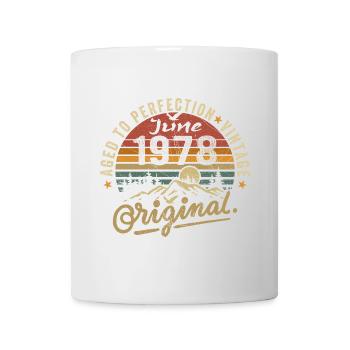 Birthday June 1978 June 1978 June 1978 - Mug - white - Front