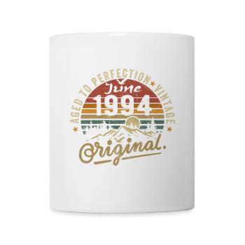 Geburtstag Juni 1994 Juni 1994 June 1994 - Tasse - Weiß - Vorne