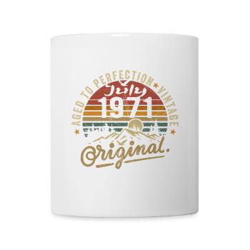 July 1971 July 1971 birthday july 1971 - Mug - white - Front