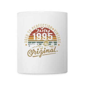 Juillet 1995 Juillet 1995 Anniversaire Juillet 1995 - Mug blanc - blanc - Devant