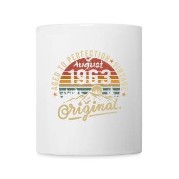 Birthday 1963 Vintage August 1963 Gift 1963 - Mug - white - Front