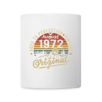 Birthday 1972 Vintage August 1972 Gift 1972 - Mug - white - Front