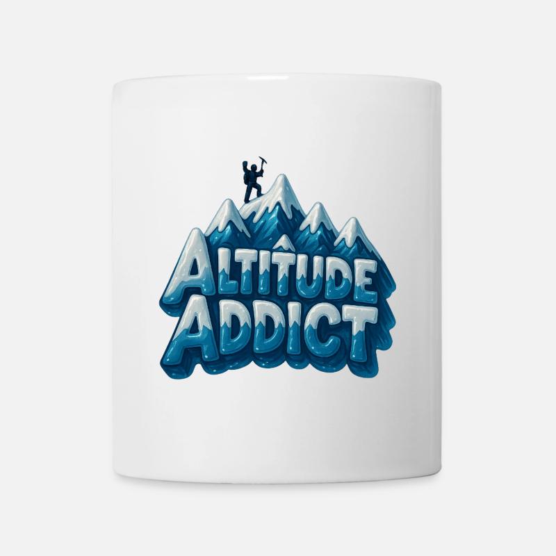 Accro de l’altitude - Mug blanc - blanc
