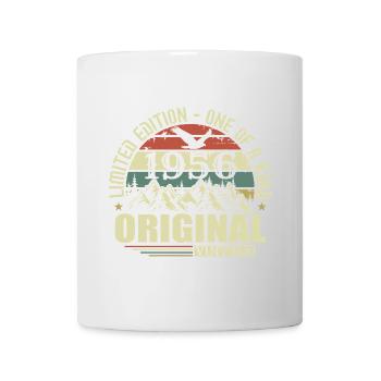 Original 1956 Vintage Rétro Vintage 1956 Né - Mug blanc - blanc - Devant