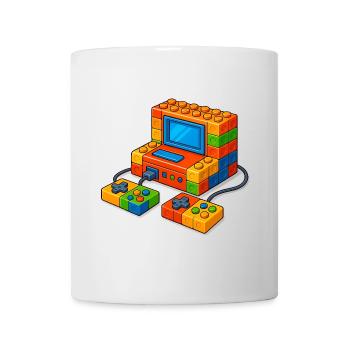 Master Builder Brick Building Block - Mug - white - Front