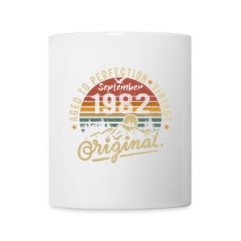 september 1982 anniversary september 1982 september - Mug - white - Front