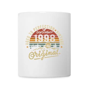 Septembre 1998 Anniversaire Septembre 1998 Septembre - Mug blanc - blanc - Devant