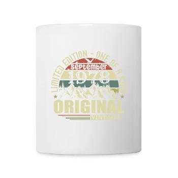 Birthday September 1978 Limited Edition Legend - Mug - white - Front