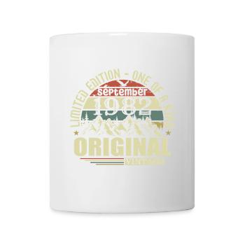 Anniversaire Septembre 1982 Edition Limitée Légende - Mug blanc - blanc - Devant