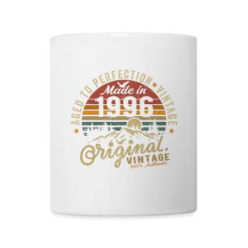 1996 Jahrgang Geburtstag Geburtsjahr 1996 Geschenk - Tasse - Weiß - Vorne